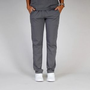Stealth Scrub Pants For Women In Pewter Grey By Benefit Medical (L)